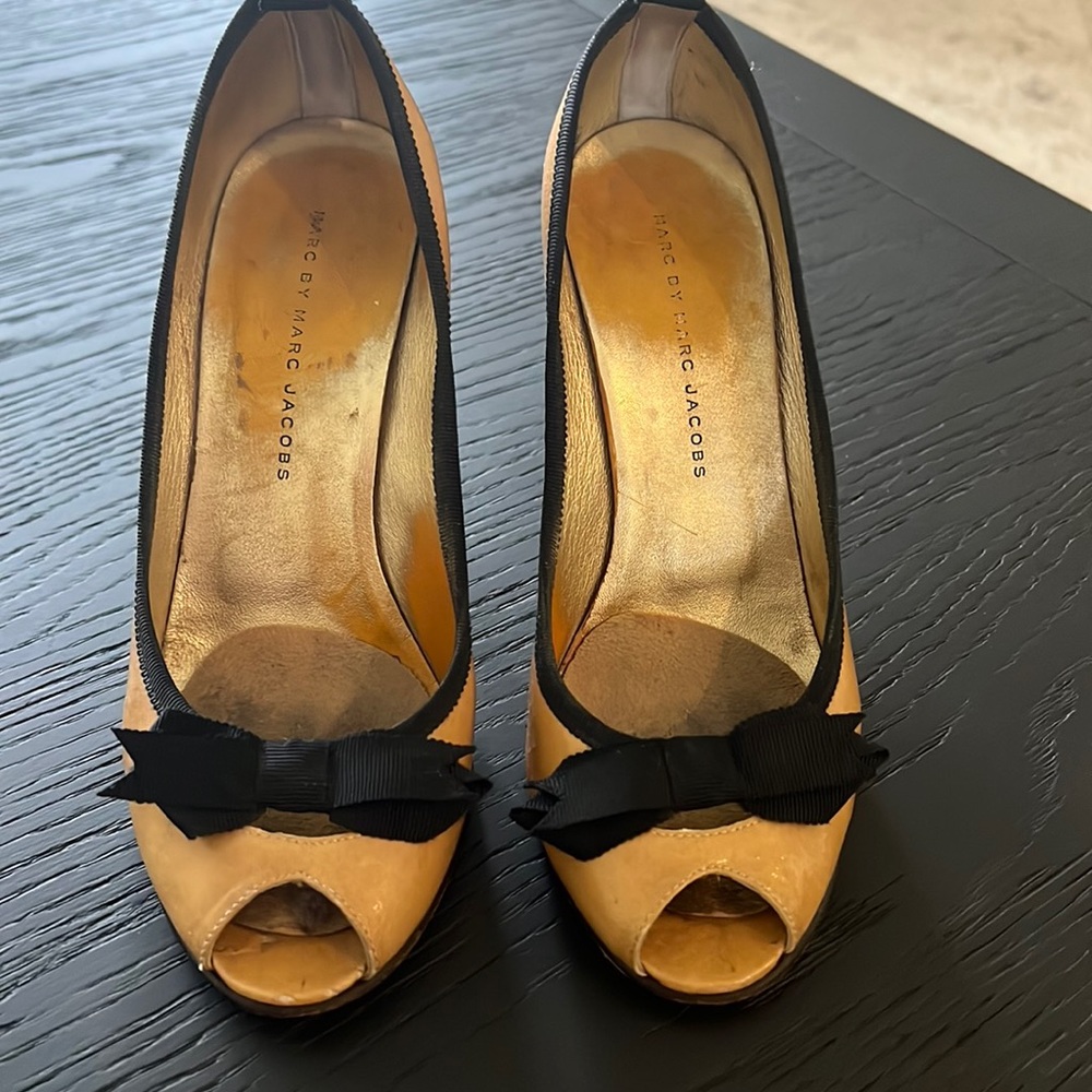 Marc by Marc Jacobs Peeptoe Heels